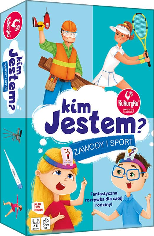 Gra Planszowa Kim Jestem Zawody i Sport – zdjęcie 1