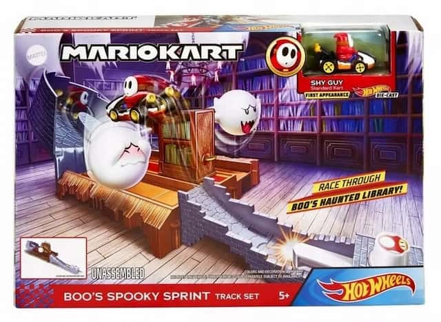 Hot Wheels Mario Kart Starcie z wrogiem Boo"s Spooky Sprint – zdjęcie 1