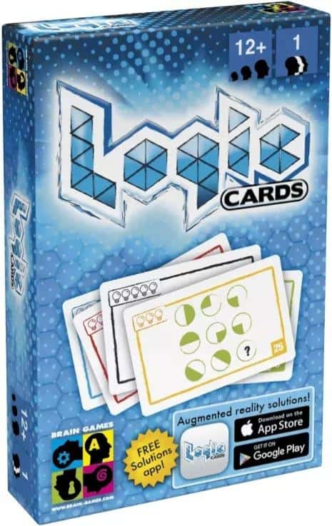 Gra Karciana Logiczna Logic Cards Blue