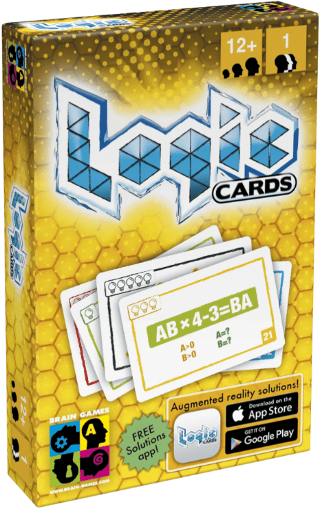 Gra Karciana Logiczna Logic Cards Yellow – zdjęcie 1