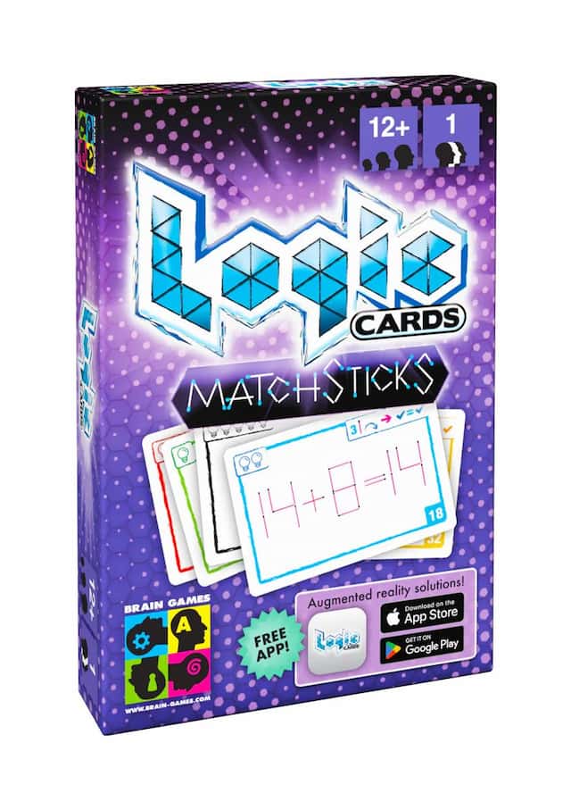 Gra Karciana Logiczna Logic Cards Matchsticks – zdjęcie 1