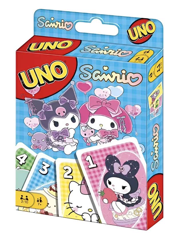 UNO gra karciana, 108 kart, Kuromi, anime – zdjęcie 1