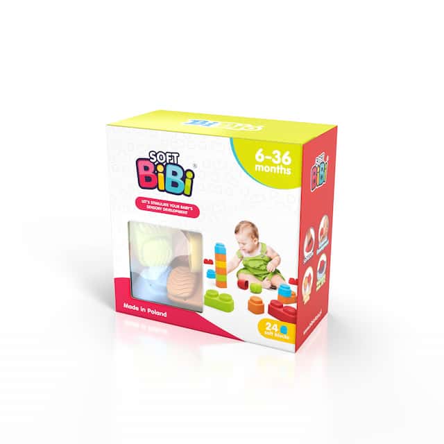 SOFT BIBI KLOCKI 24SZT – zdjęcie 1