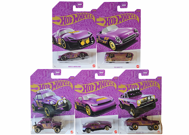 HOT WHEELS FIOLET – zdjęcie 1