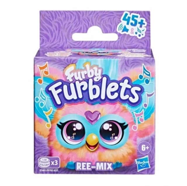 Furby Furblets Ree-Mix Maskotka Interaktywna Furbisie – zdjęcie 1