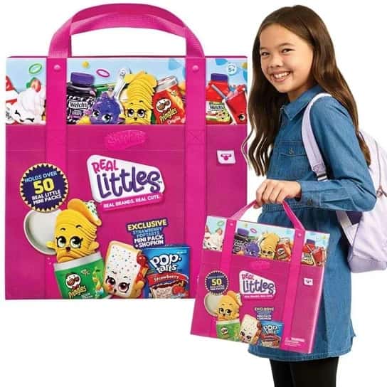 Klaser Kolekcjonerski Różowa Torba na  Shopkin Real Littles – zdjęcie 1