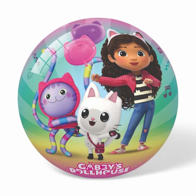 Piłka Koci Domek Gabi 23 cm Gumowa do Ogrodu	