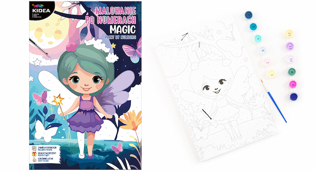 OBRAZ MALOWANIE PO NUMERACH MAGIC KIDEA – zdjęcie 1