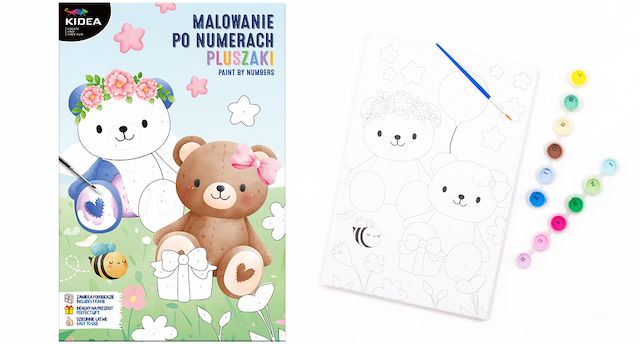 OBRAZ MALOWANIE PO NUMERACH MISIE KIDEA – zdjęcie 1