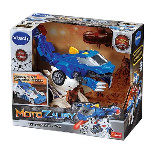 VTech Zabawka interaktywna mówiąca 2w1 Motozaury Terizinozau – zdjęcie 1