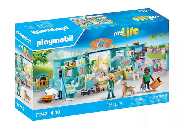 Klocki Playmobil 71742 Hotel dla zwierząt – zdjęcie 1