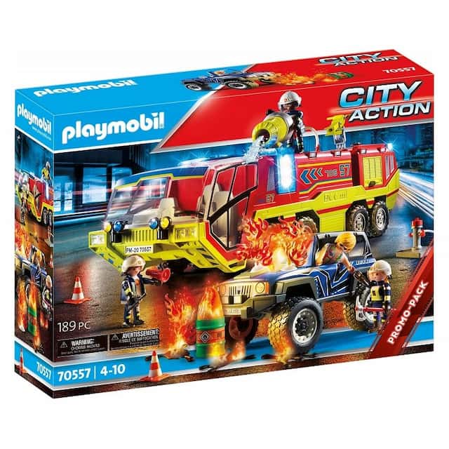 Klocki Playmobil City Action 70557 Wóz strażacki – zdjęcie 1