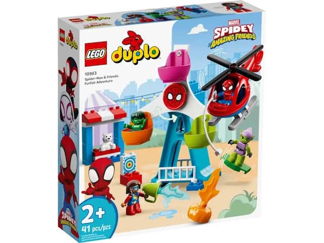 Klocki LEGO Duplo Spider-Man i przyjaciele w wesołym miastec – zdjęcie 1