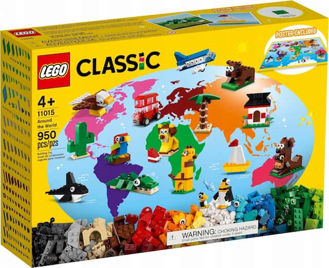 Klocki LEGO Classic 11015 Dookoła świata – zdjęcie 1