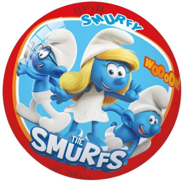 Piłka Gumowa Ogrodawa dla Dzieci Smerfy Smerfetka Smurfy – zdjęcie 1