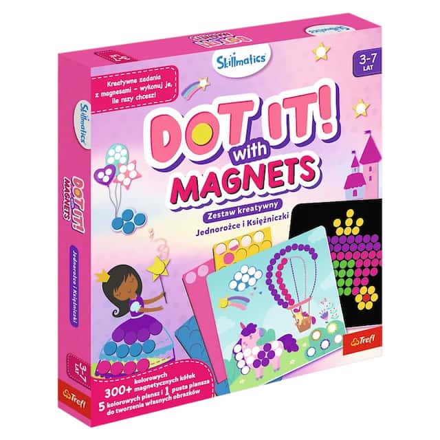 Zestaw kreatywny Skillmatics Dot It! With Magnets Jednorożec – zdjęcie 1