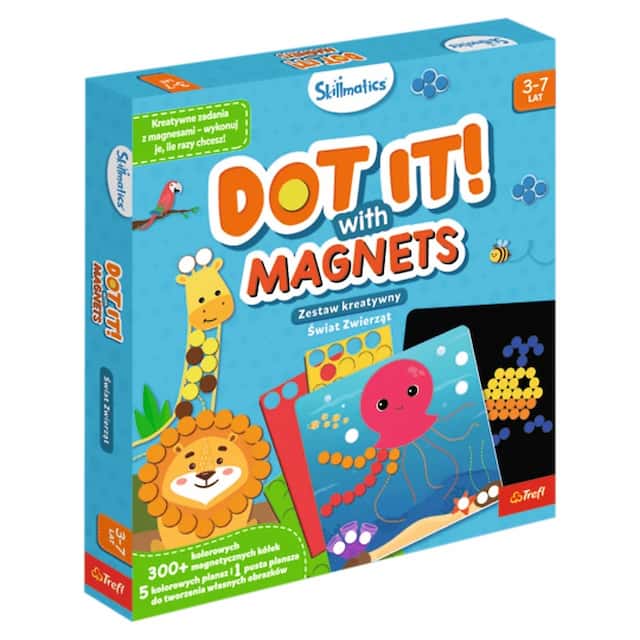 Zestaw kreatywny Skillmatics Dot It! With Magnets Zwierzęta – zdjęcie 1