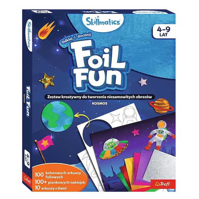 Zestaw kreatywny Skillmatics  Foil Fun Kosmos – zdjęcie 1