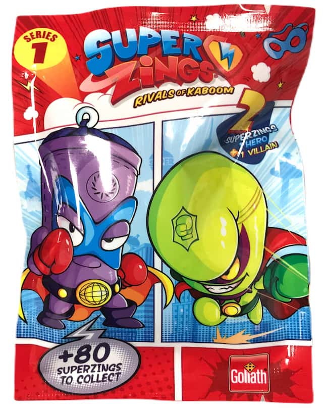 SUPER ZINGS 2 Figurki Seria 1 saszetka Niespodzianka – zdjęcie 1