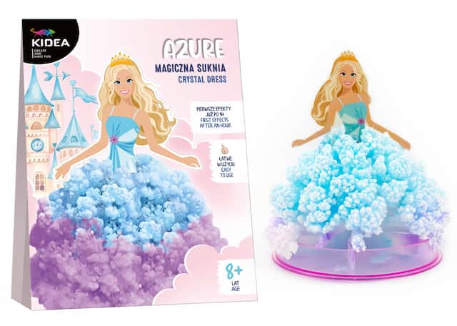 MAGICZNA SUKNIA KSIĘŻNICZKI AZURE KIDEA – zdjęcie 1