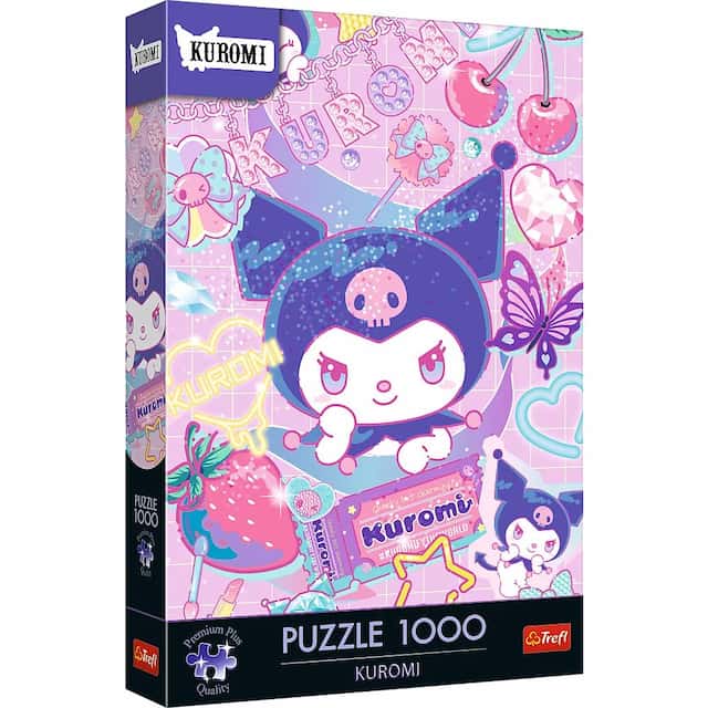 Puzzle Premium Plus Quality, Kuromi 1000 el. – zdjęcie 1