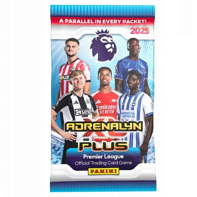 Premier League 2025. Adrenalyn XL plus saszetka z kartami – zdjęcie 1