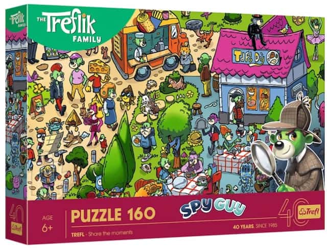 Puzzle 160 el. Rodzina Treflików 40-lecie Trefl – zdjęcie 1