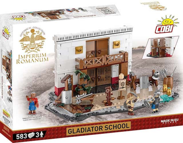 Klocki Kolekcjonerskie Imperium Romanum Szkoła Gladiatorów . – zdjęcie 1