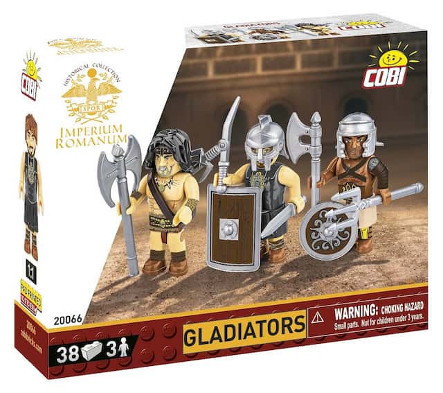 Klocki Kolekcjonerskie Imperium Romanum Gladiatorzy Cobi – zdjęcie 1