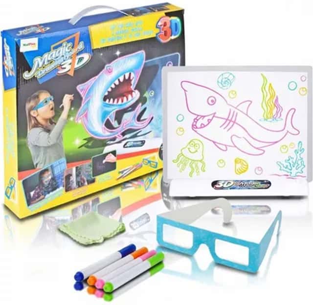 Tablica 3D Tablet do Rysowania Światło Led  – zdjęcie 1