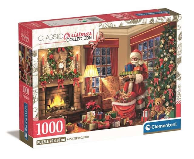 Puzzle 1000 el. Święty Mikołaj Kolekcja Świąteczna – zdjęcie 1