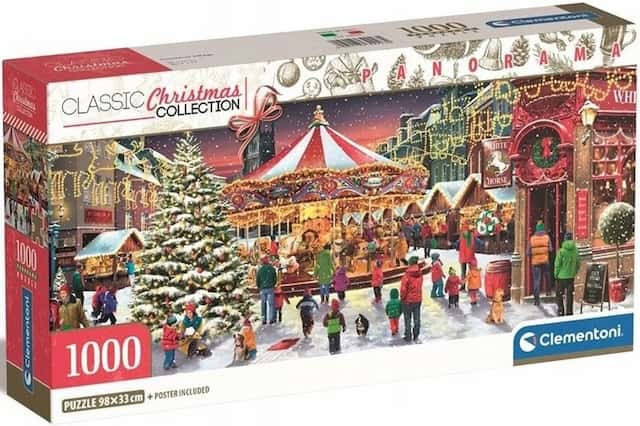 Puzzle 1000 el. Świąteczna Karuzela Kolekcja Świąteczna – zdjęcie 1