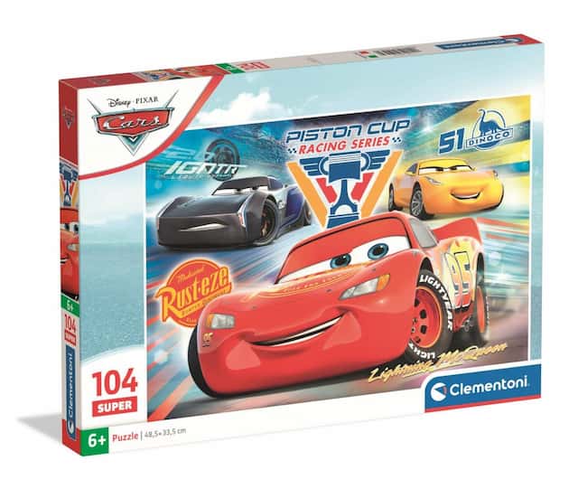 Puzzle 104 el. Super Cars Auta Clementoni