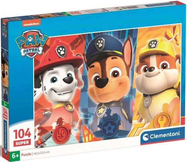 Puzzle 104 el. Super Psi Patrol Clementoni – zdjęcie 1