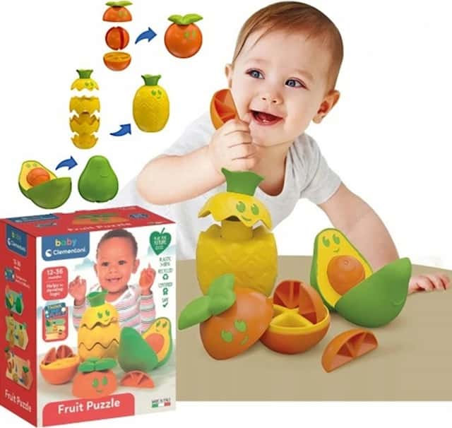 Owoce puzzle - zabawka logiczna  – zdjęcie 1