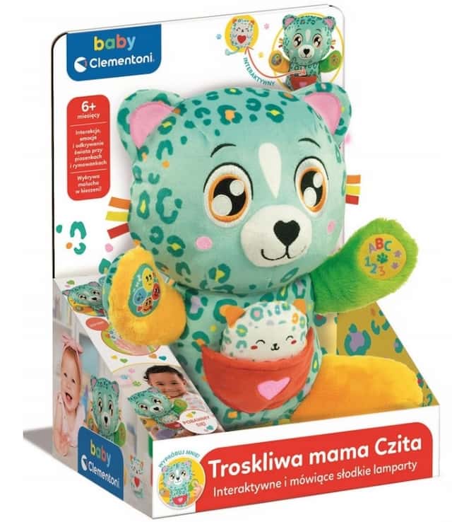 Interaktywna Maskotka Troskliwa mama Czita  Pluszak – zdjęcie 1