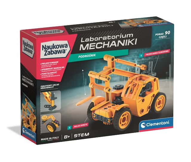 Klocki Laboratorium Mechaniki - Podnośnik teleskopowy – zdjęcie 1