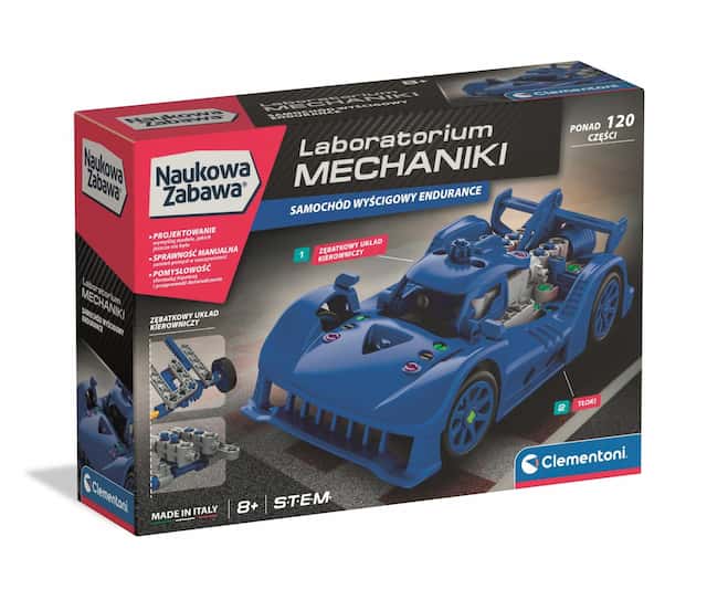 Klocki Laboratorium Mechaniki Samochód wyścig endurance 
