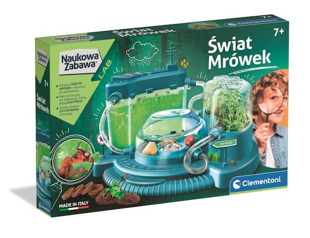 Zestaw Naukowy Świat Mrówek Naukowa Zabawa Clementoni – zdjęcie 1