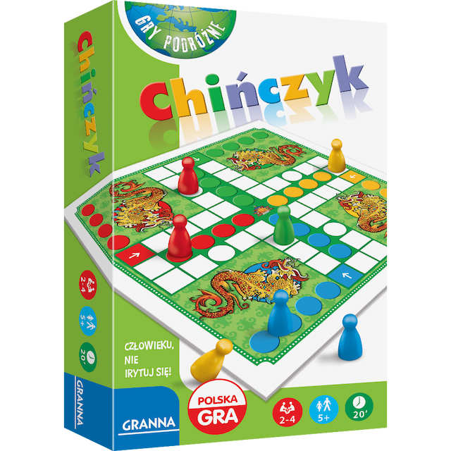 Gra Towarzyska Podróżna Mini Chińczyk Granna – zdjęcie 1