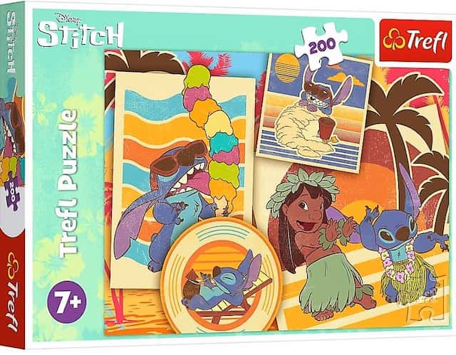 Puzzle 200 el. Muzyczny świat Lilo & Stitch – zdjęcie 1