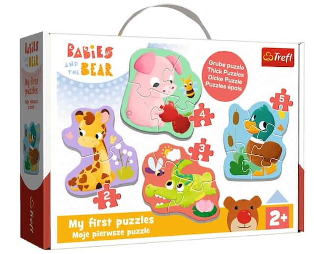 Puzzle Baby Classic Bobaskowe zwierzątka – zdjęcie 1