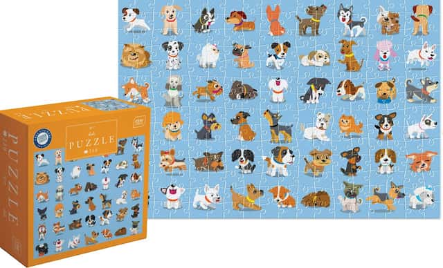 Puzzle 250 Kids Pieski Interdruk – zdjęcie 1