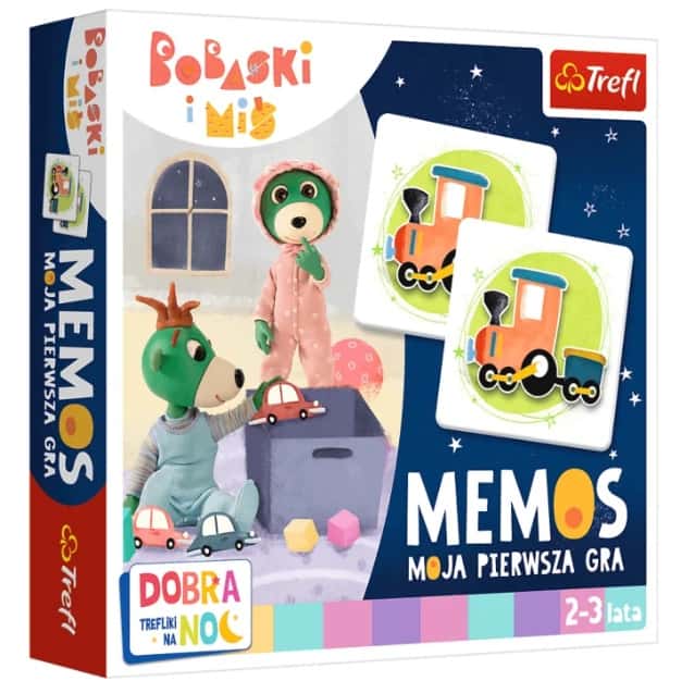 Gra dla dzieci Mój pierwszy Memos Dobranoc, Trefliki na noc – zdjęcie 1
