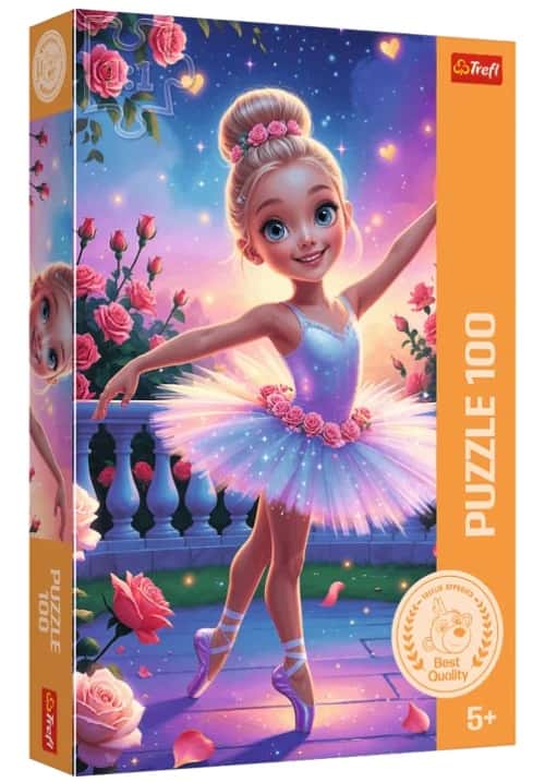 Puzzle 100 el. Baletnica Trefl – zdjęcie 1