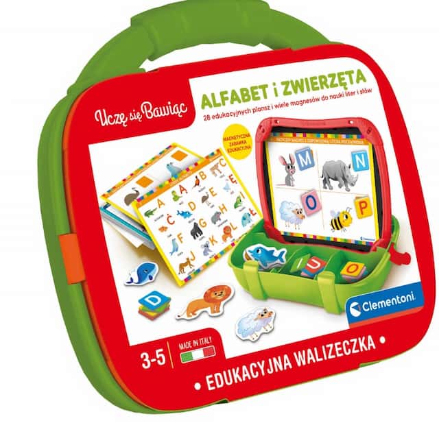 Edukacyjna walizeczka Alfabet i Zwierzęta  Clementoni – zdjęcie 1