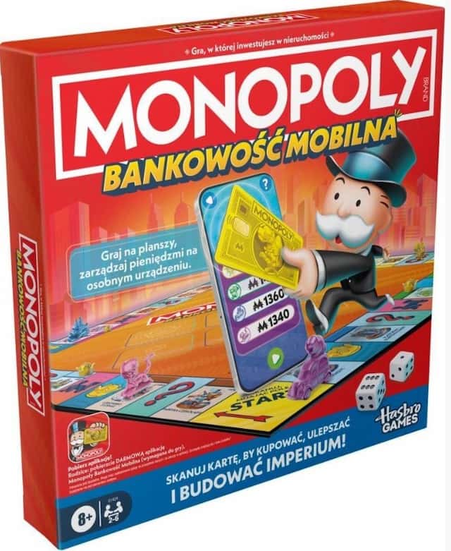 Gra Monopoly Bankowość Mobilna Hasbro – zdjęcie 1