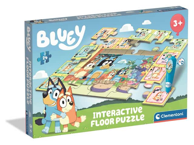 Puzzle interaktywne na podłogę Bluey Clementoni – zdjęcie 1