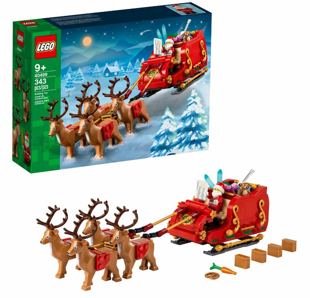 Klocki LEGO Ideas 40499 Sanie Świętego Mikołaja – zdjęcie 1