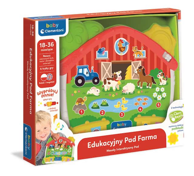 Pad edukacyjny Farma Clementoni – zdjęcie 1
